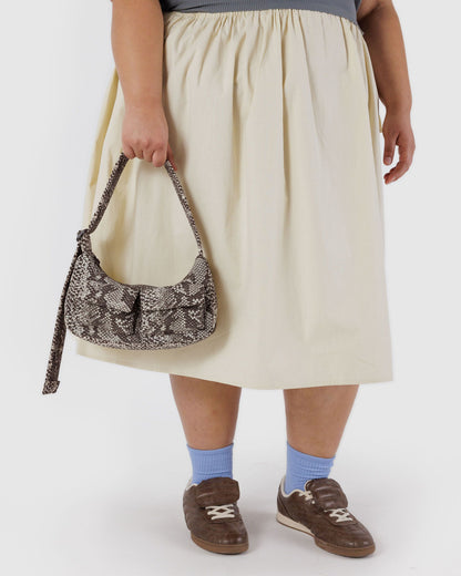 Cargo Shoulder Bag Snakeskin
