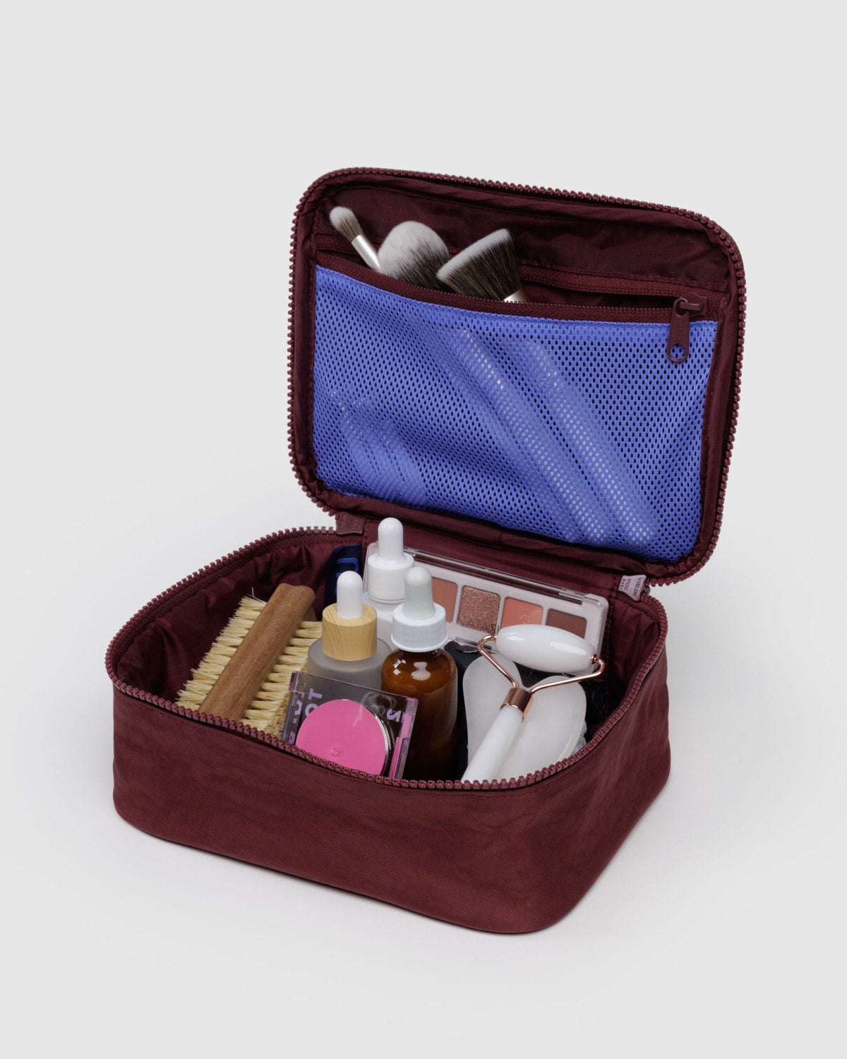 Small Cosmetic Case Mahogany