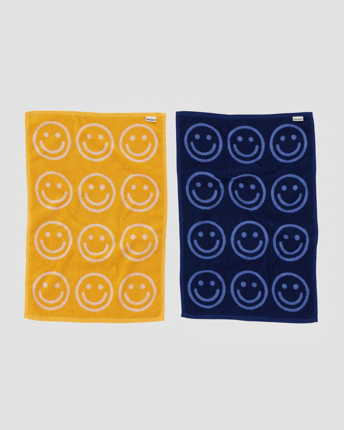 Hand Towel Set of 2 Happy Blue Marigold