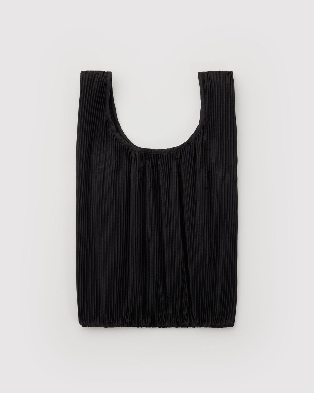 Pleated Baggu Black