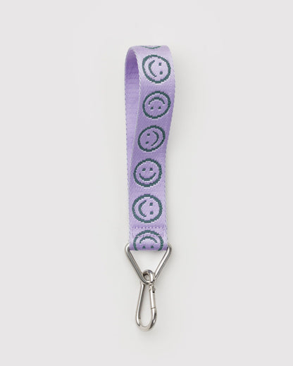Logo Keychain Lilac Happy