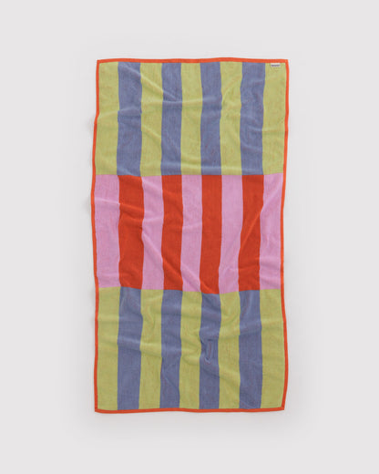 Bath Towel Pool Stripe