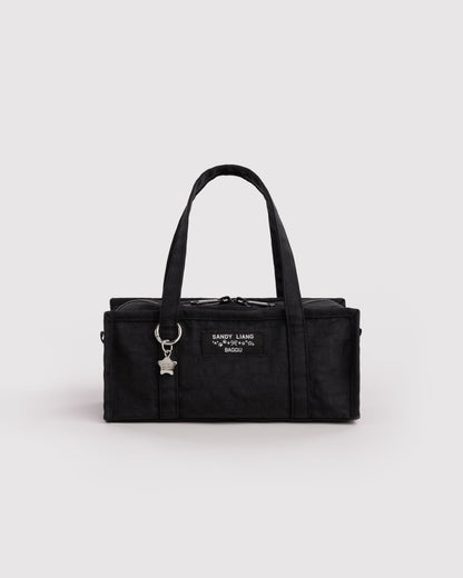 Mini Nylon Market Bag Black