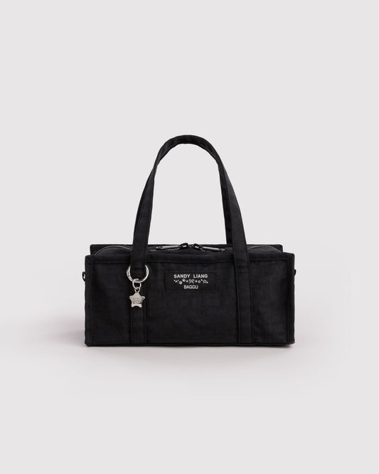 Mini Nylon Market Bag Black